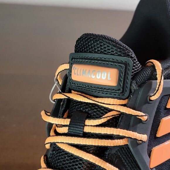 Adidas ClimaCool Vent Summer Ready Women's Size 7 Black Orange White New - Picture 3 of 14